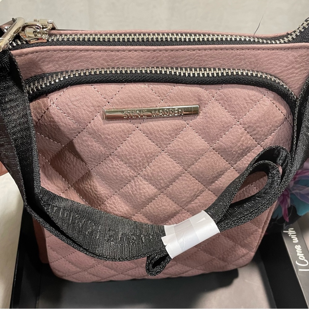 Steve Madden Crossbody, Card case and Scarf/Twilly, NWT - Picture 3 of 9